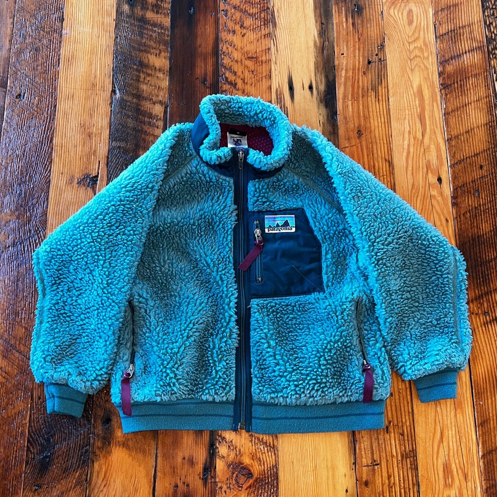 Patagonia Teal Fleece Jacket